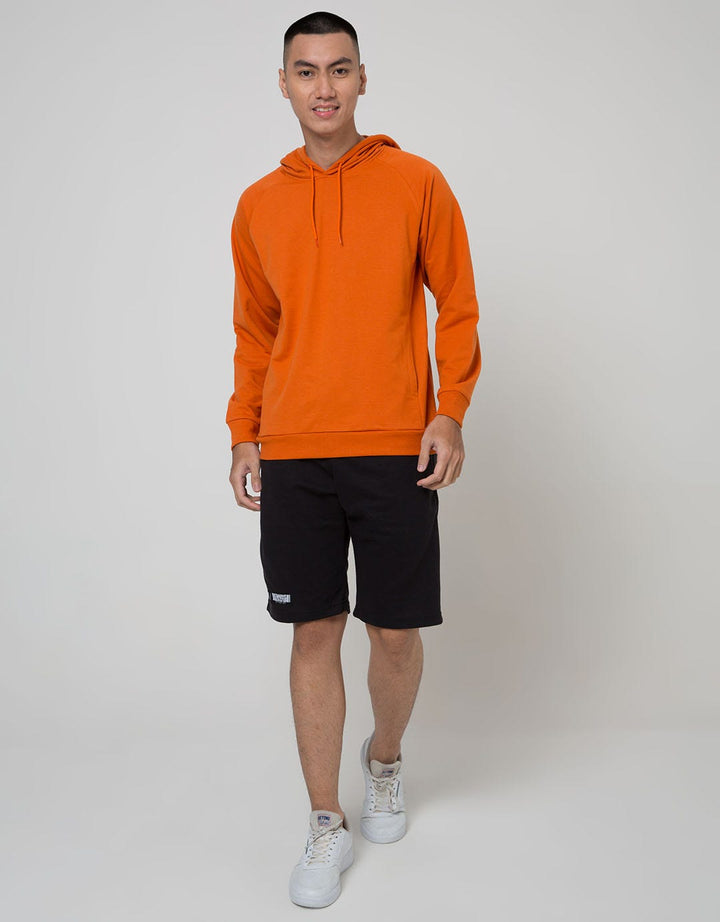 Details Solid Hoodie Sweatshirt