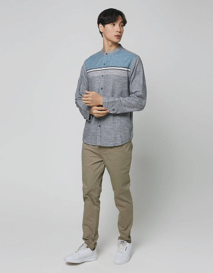 Cardinal Jeans Kemeja Koko Fashionable