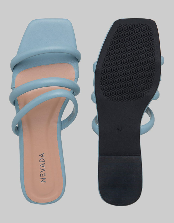 Nevada Slip On Women Triple Strap