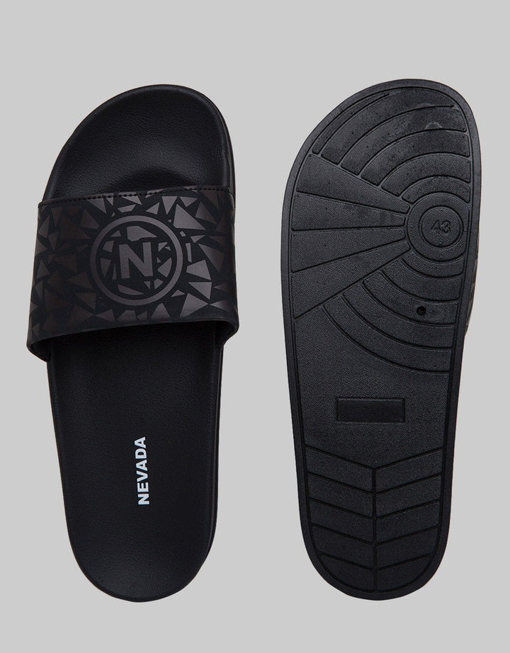 Nevada Glass Detail Sandal Slipper Pria