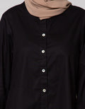Annisa Long Sleeve Shirt Long Plain Basic