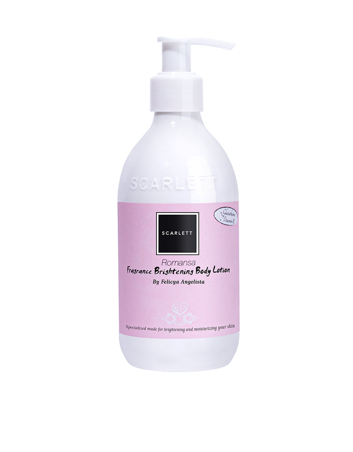 Scarlett Brightening Fragrance Body Lotion Romansa 300 Ml