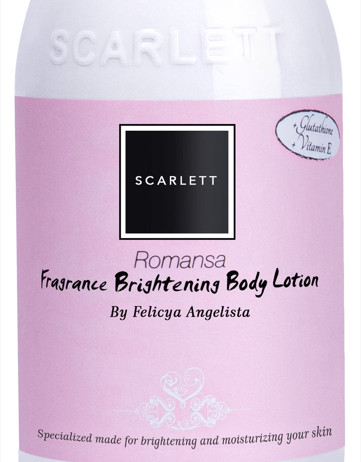 Scarlett Brightening Fragrance Body Lotion Romansa 300 Ml