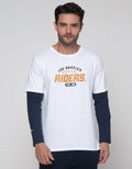 T Zone Long Sleeve T-Shirt Print Theme Rider La