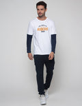 T Zone Long Sleeve T-Shirt Print Theme Rider La