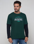 T Zone Long Sleeve T-Shirt Print Theme Rider La