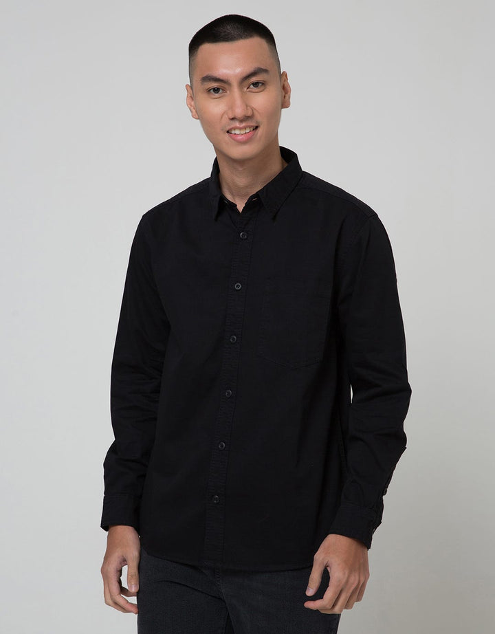 Nevada Long Sleeve Plain Shirt