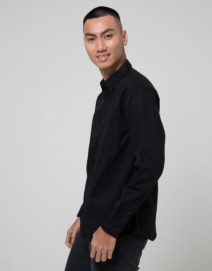 Nevada Long Sleeve Plain Shirt