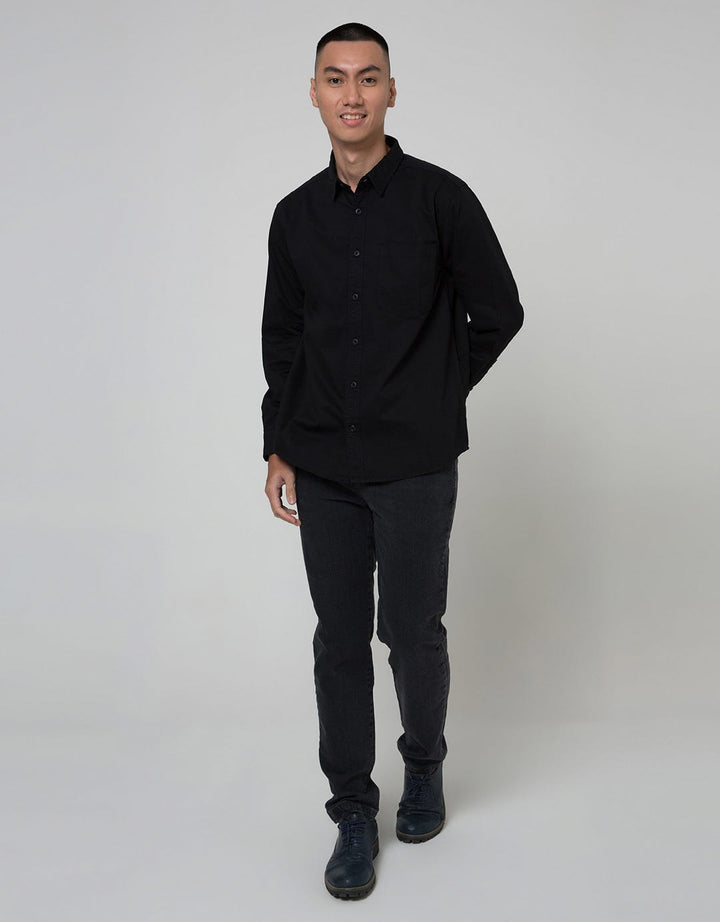 Nevada Long Sleeve Plain Shirt