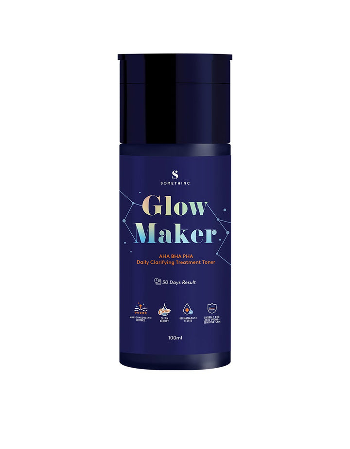 Somethinc Glow Maker AHA BHA PHA Clarifying Treatment Toner 100ml