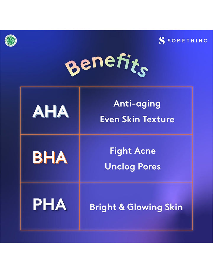 Somethinc Glow Maker AHA BHA PHA Clarifying Treatment Toner 100ml