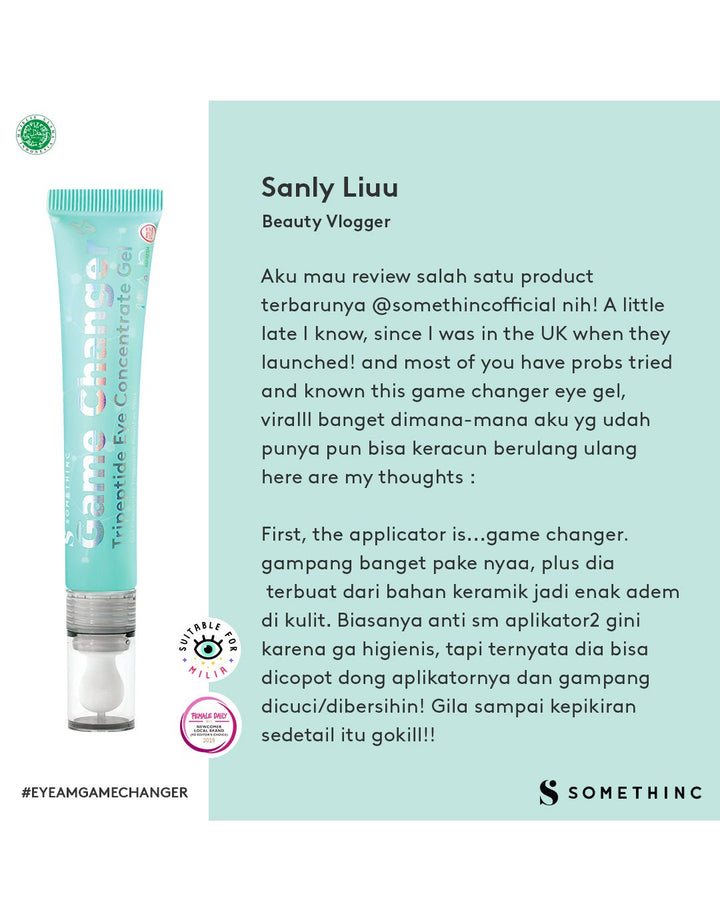 Somethinc Game Changer Tripeptide Eye Concentrate Gel 20ml