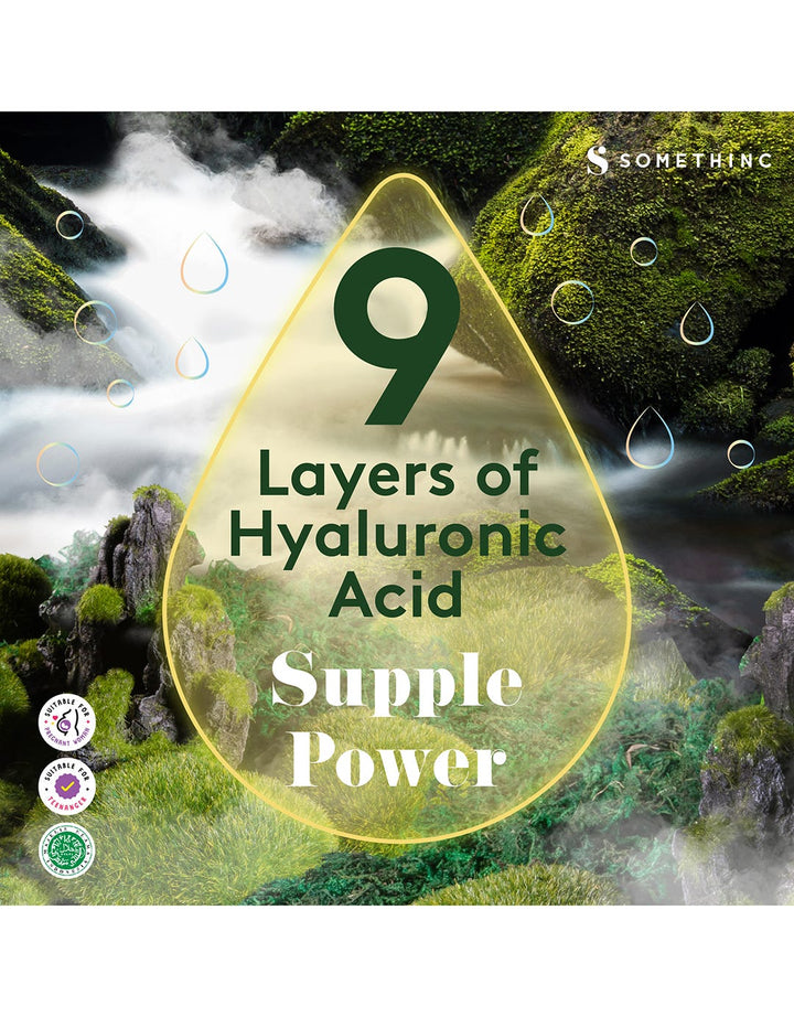 Somethinc SUPPLE POWER Hyaluronic 9+ Onsen Essence Toner 120ml