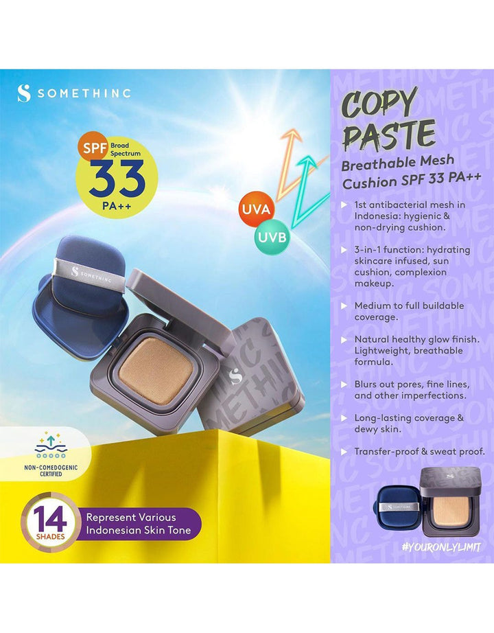 Somethinc Copy Paste Breathable Cushion Perle (Refill)