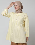 Annisa Pintuck Ruffle Kemeja Wanita