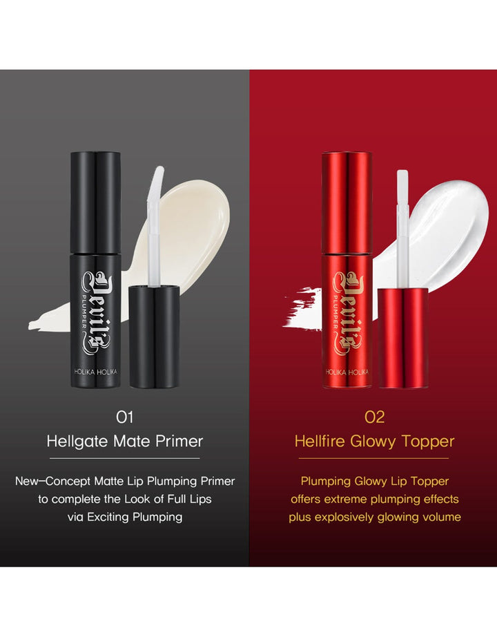 Holika Holika Devils Plumper 02 Hellfire Glowy Topper