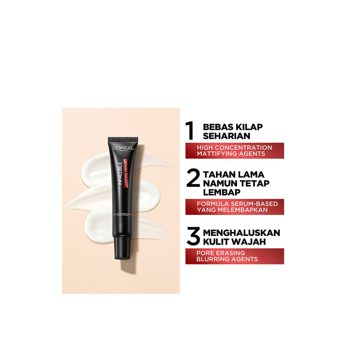L'Oreal Paris Infallible Lasting Primer 30 Ml