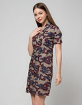 Arjuna Weda Sack Dress Batik Mega Mendung II