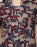 Arjuna Weda Sack Dress Batik Mega Mendung II