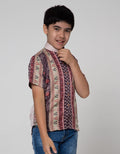 Arjuna Weda Shirt Boy Batik Diamond Flower
