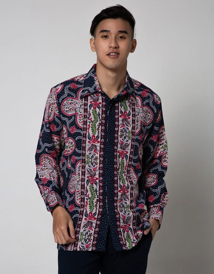 Arjuna Weda Kemeja Batik Lengan Panjang