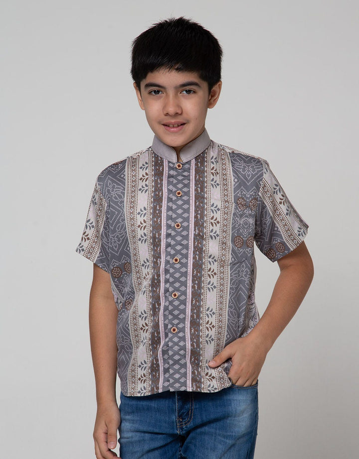 Arjuna Weda Shirt Boy Batik Diamond Flower