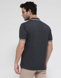 Walrus Contrast Stripe Polo Shirt 02 Men