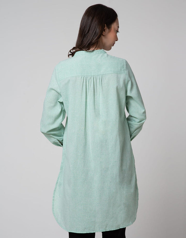 Triset Casual Asymmetric Blouse