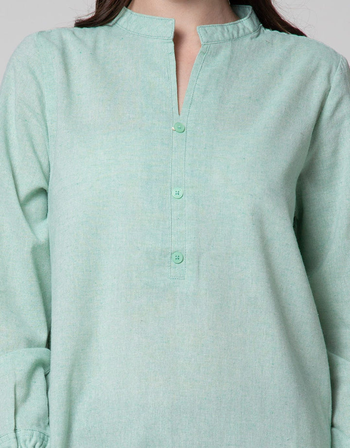 Triset Casual Asymmetric Blouse