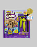 Bandai Kinetic Sand Beach Day Fun Playset with Castle Molds
