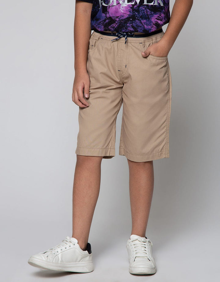 Nevada Solid Wove Boys Shorts