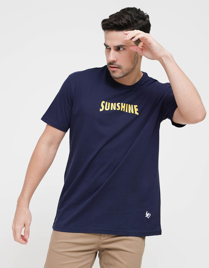 Freeride Kaos Lengan Pendek Print Sunshine