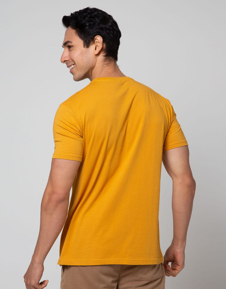 Freeride T-Shirt Pria Gold Circle
