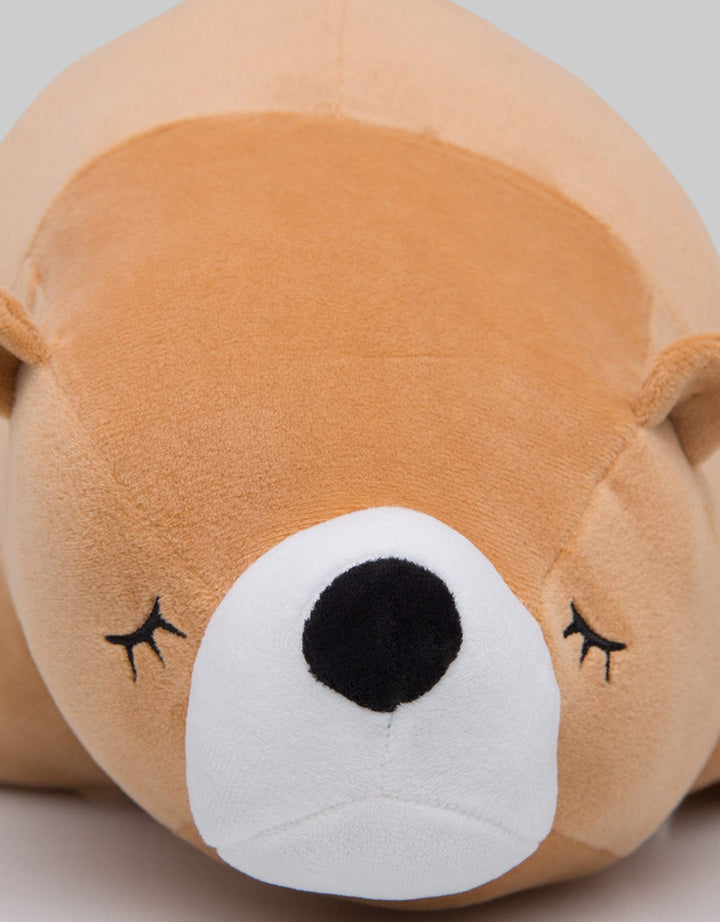 Little M Animal Plush Bear Sleeping 20L
