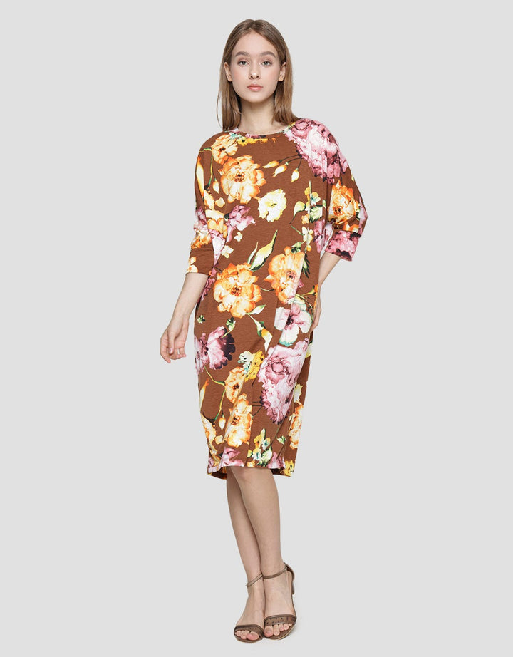 Eprise Basic Callie Midi Dress Wanita