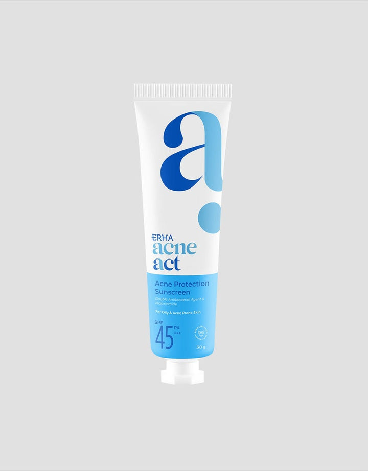 Erha Acneact Acne Protection Sunscreen SPF 45 PA+++ 30 G
