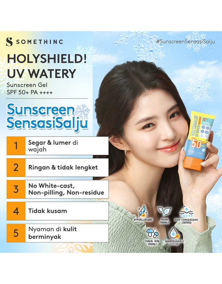 Somethinc Holyshield! UV Watery Sunscreen Gel SPF 50+ PA++++ 50gr
