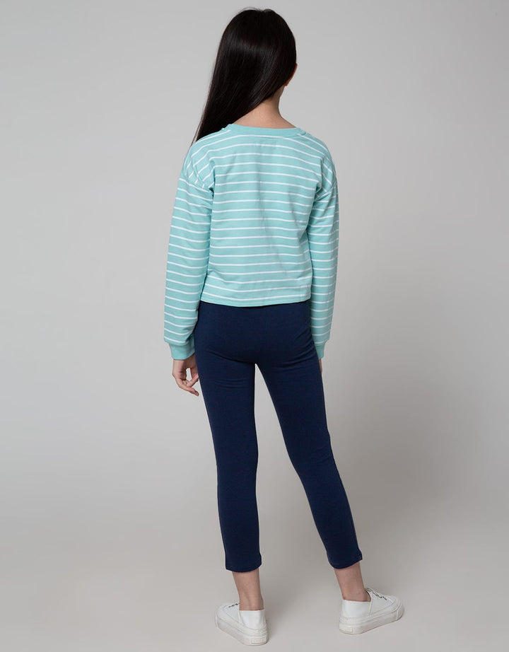 Nevada Set Sweatshirt Print And Legging