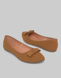 St. Yves Ballerinas Buckle Sepatu Flat