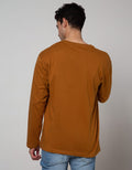 Cole Long Sleeve Oblong Basic Round Neck