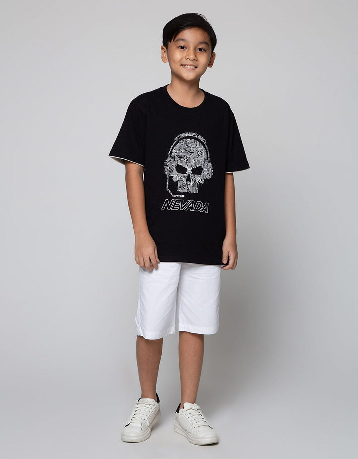 Nevada Solid Wove Boys Shorts