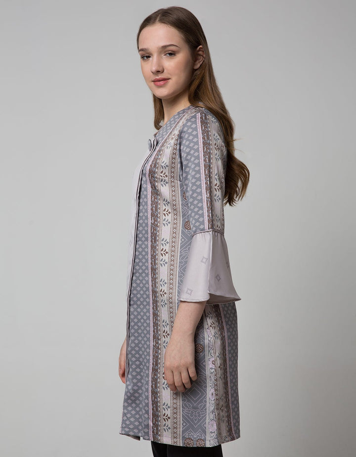 Arjuna Weda Blouse Tunik Batik Kembang Wajik