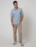 Watchout Casual Short Sleeve Shirts