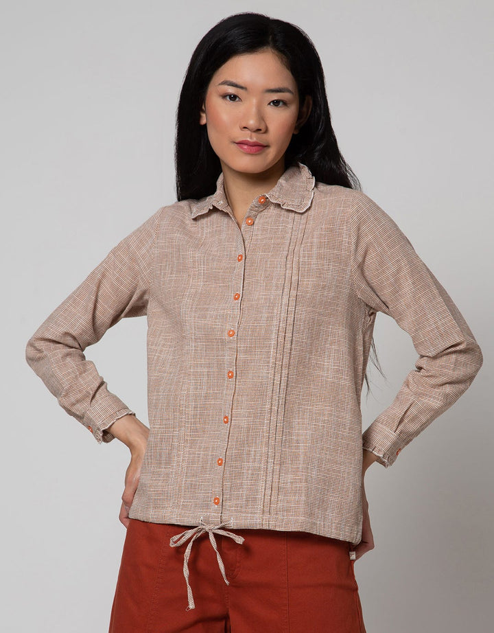 Triset Casual Stripes Blouse Women