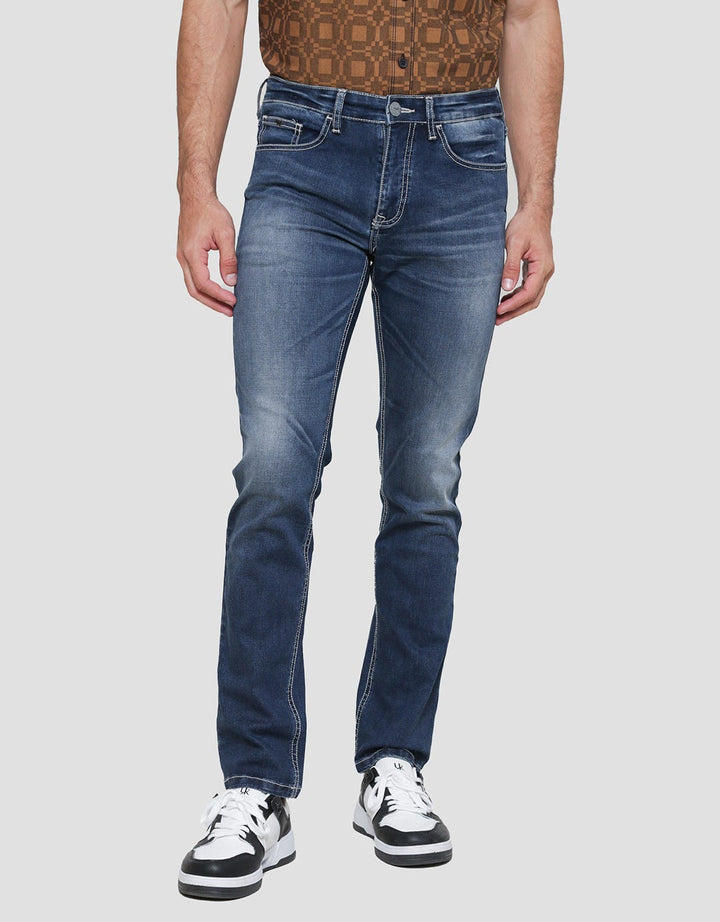 Andrew Smith Washed Accent Celana Panjang Pria