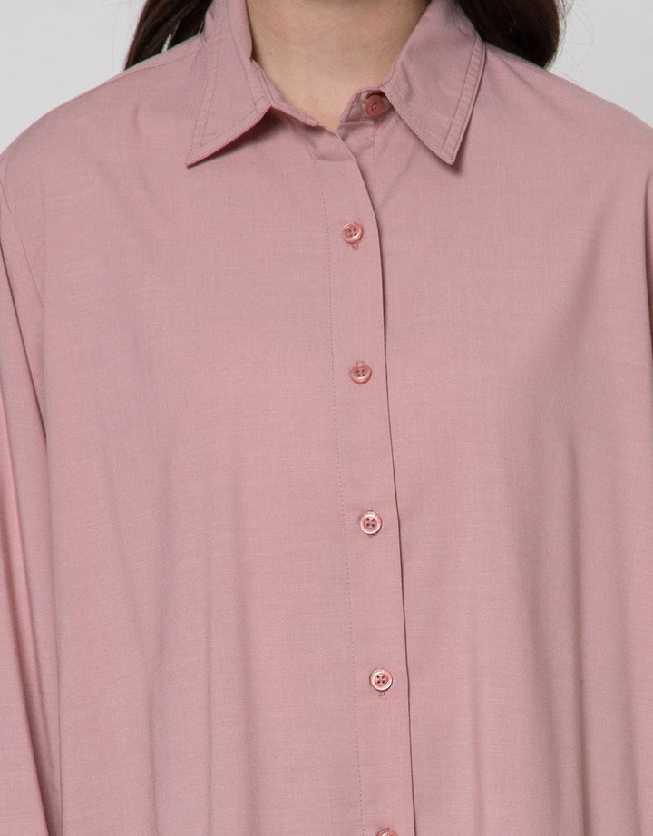 Cardinal Femme Kemeja Asimetris