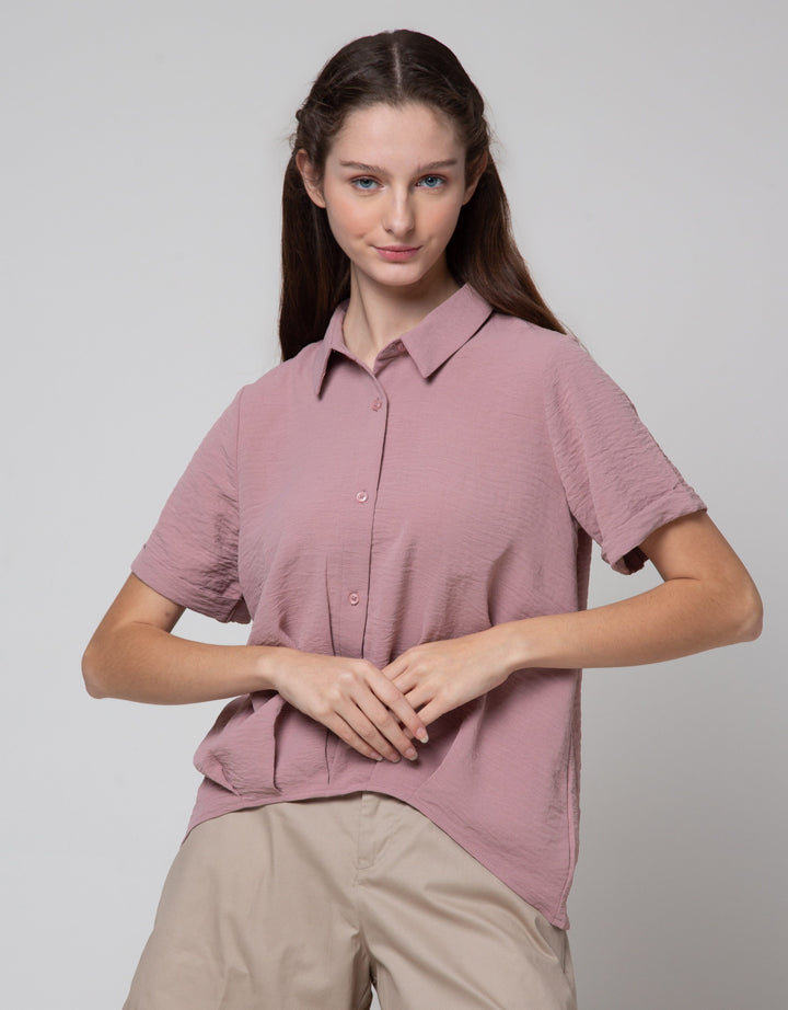 St. Yves Short Sleeve Blouse Top Baloon