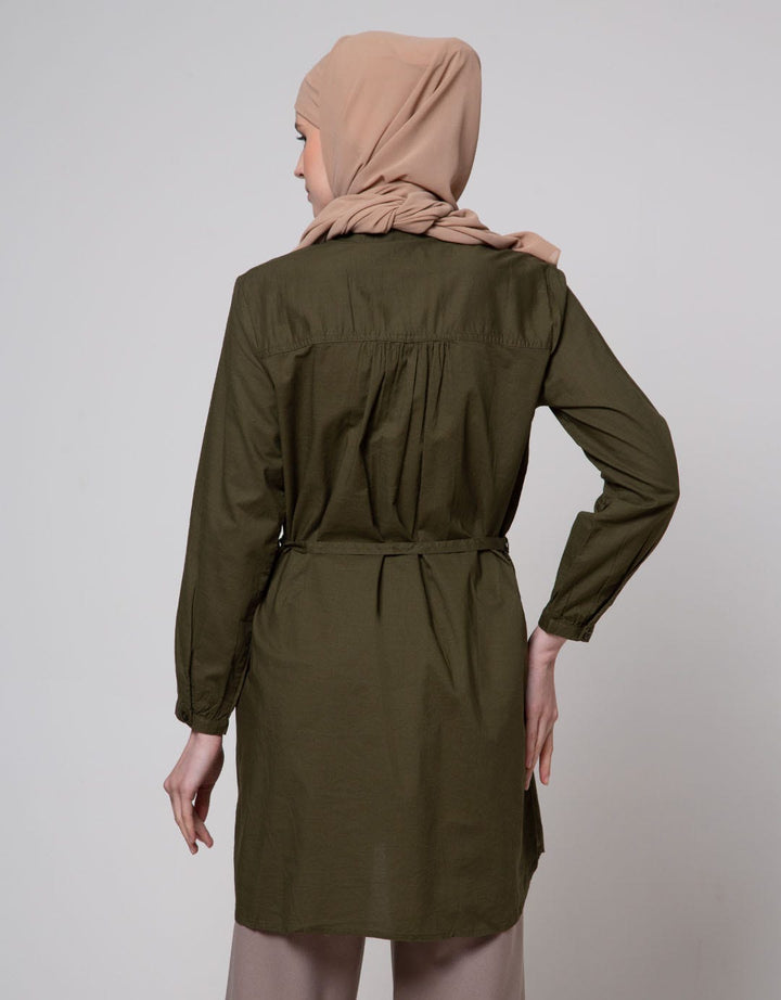 Geela Valerie Long Kemeja Wanita