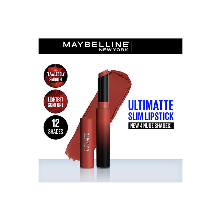 Maybelline Color Sensational Ultimatte Slim Lipstick - 288 More Auburn 1.7 gr