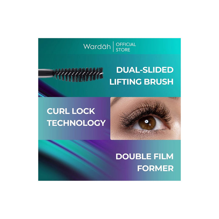 Wardah Eyexpert Liftlast Waterproof Mascara 8 Ml